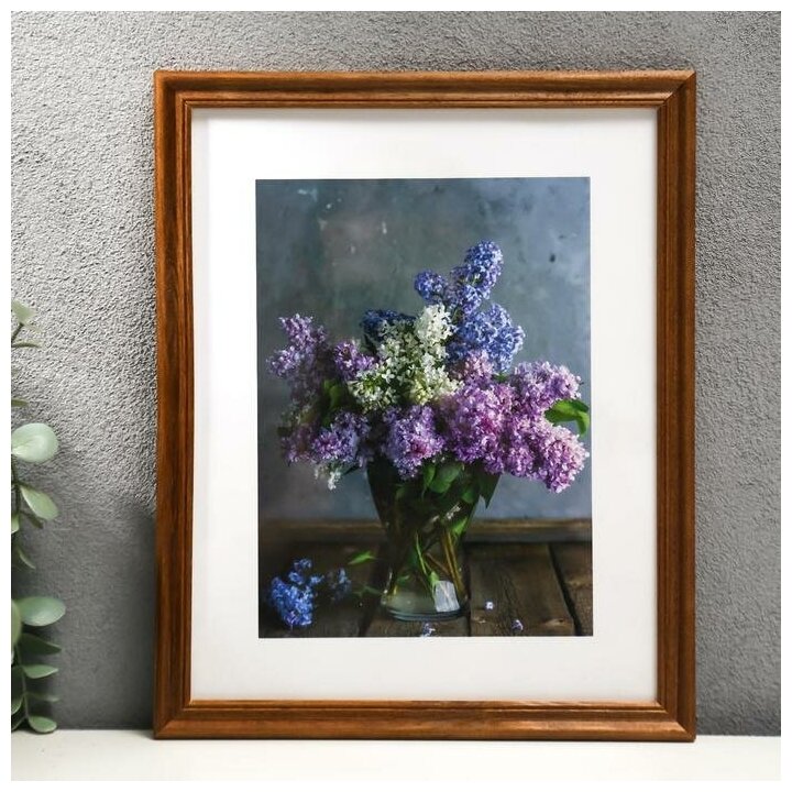 фото Фоторамка 20х25 (3N80) орех (пластиковый экран) 1079862