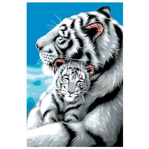 фото Картина по номерам, 48 x 72, a397, "живопись по номерам", набор для раскрашивания, раскраска