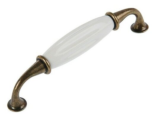 фото Ручка скоба Ceramics 003, керамическая, цвет бронза