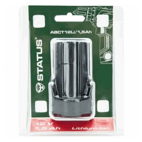 Аккумулятор ABCT 12Li (1.5 Ah) Li-ion Status