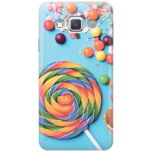 фото Силиконовый чехол на samsung galaxy a3 / самсунг а3 с эффектом блеска "разноцветный леденец gosso