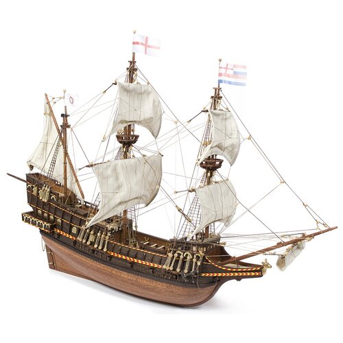 Сборная модель Ocio Creativo Пиратский галеон Golden Hind (12003) 1:85