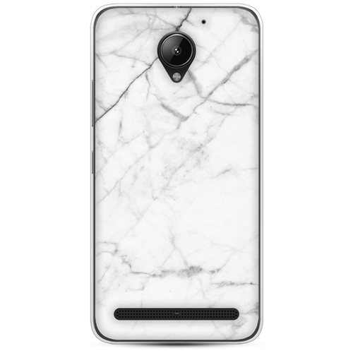 фото Силиконовый чехол светлый мрамор на lenovo vibe c2 / леново vibe c2 case place