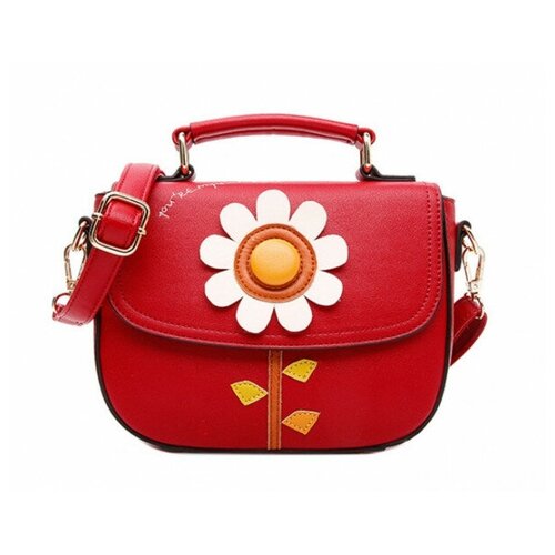 Женская сумочка -O118 Без бренда красного цвета