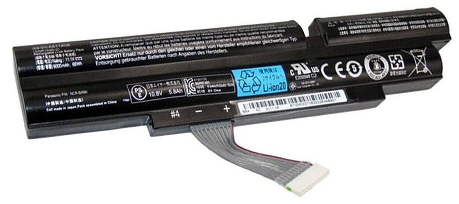 Аккумулятор для ноутбука Acer Aspire TimelineX 3830T, 4830T, 5830T Series. 11.1V 4400mAh 49Wh. PN: AS11A3E, AS11A5E