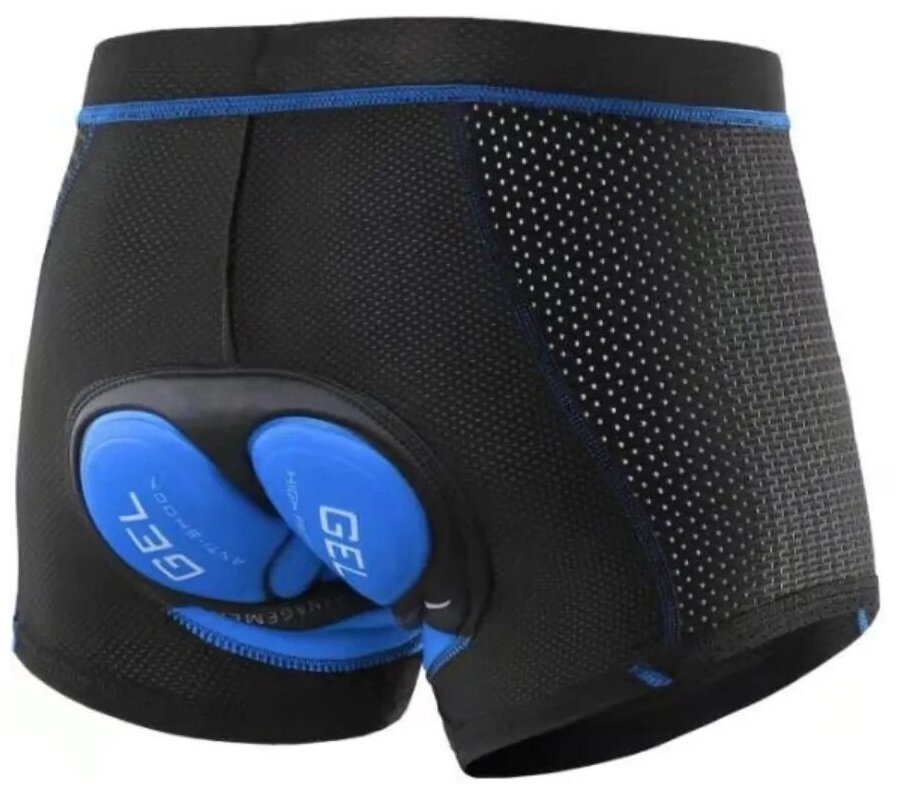 Велотрусы 3DFAMILY, размер L, синий — фото 1