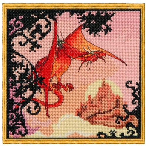 Набор для вышивания Nimue 121-B002 K Красный дракон