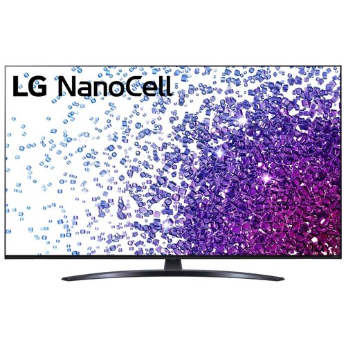 55 Телевизор LG 55NANO766PA 2021, серый телевизор 55 lg 55uq91009ld серый 3840x2160 60 гц smart tv wi fi 3 х hdmi 2 х usb rj 45 bluetooth