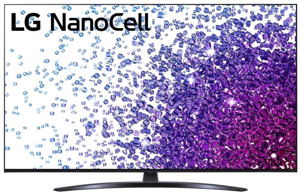 55" Телевизор LG 55NANO766PA 2021 NanoCell, HDR, серый