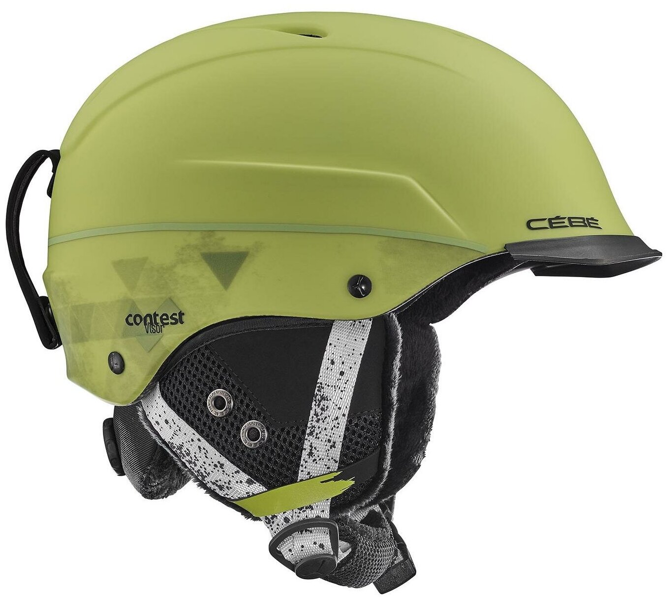 Шлем CEBE 2021-22 Contest Visor Matt Olive Dirty (см:56-58)