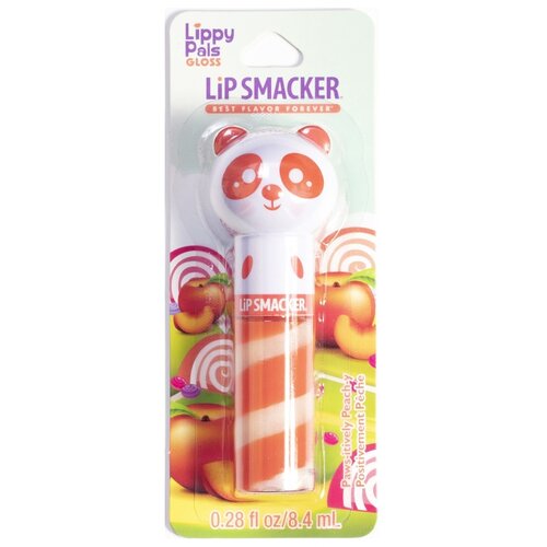 Lip SmackerБлеск для губ Lippy Pals Gloss Paws-itively Peach-y, 8.4 мл блеск для губ lippy pals gloss unicorn frosting 8 4мл сахарная глазурь