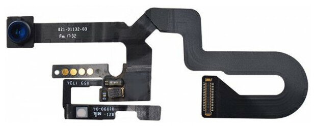 Шлейф для iPhone 8 Plus передней камеры с датчиком приближения и микрофоном