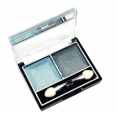 Mild Тени двухцветные D-5022 №06 синий+голубой перламутровые