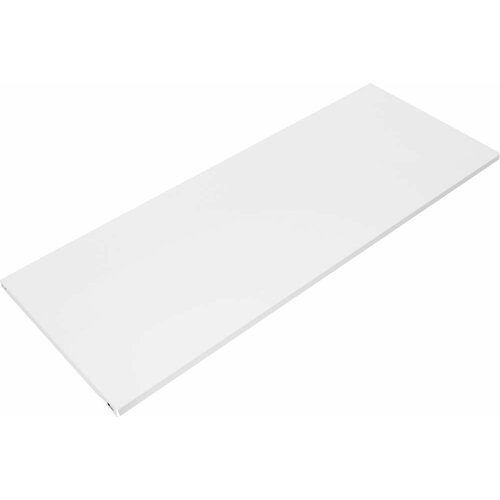 Полка Spaceo 80x30 см металл цвет белый