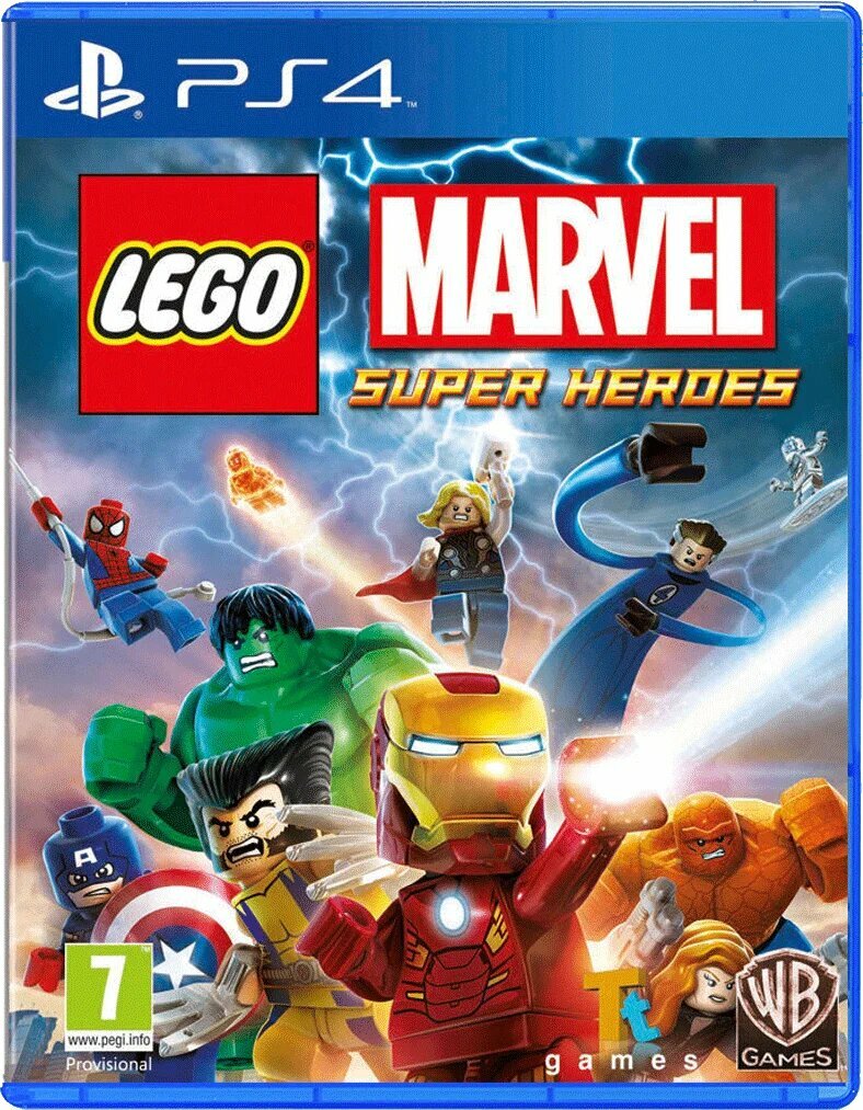 Игра LEGO Marvel Super Heroes (PlayStation 4, Русские субтитры)