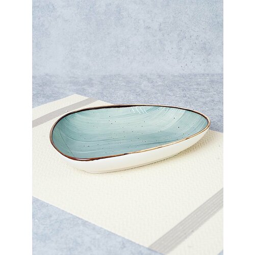 Набор тарелок DH Глазурь суповая 23 см зеленый