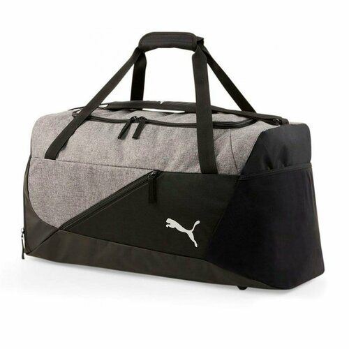 сумка puma teamfinal teambag medium 07894101 р р one size серый Сумка PUMA, 30х28х60 см, серый, черный