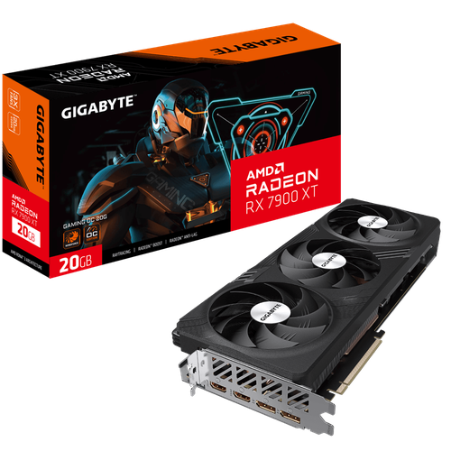 Видеокарта Gigabyte Gaming GV-R79XTGAMING OC-20GD 12076000₽