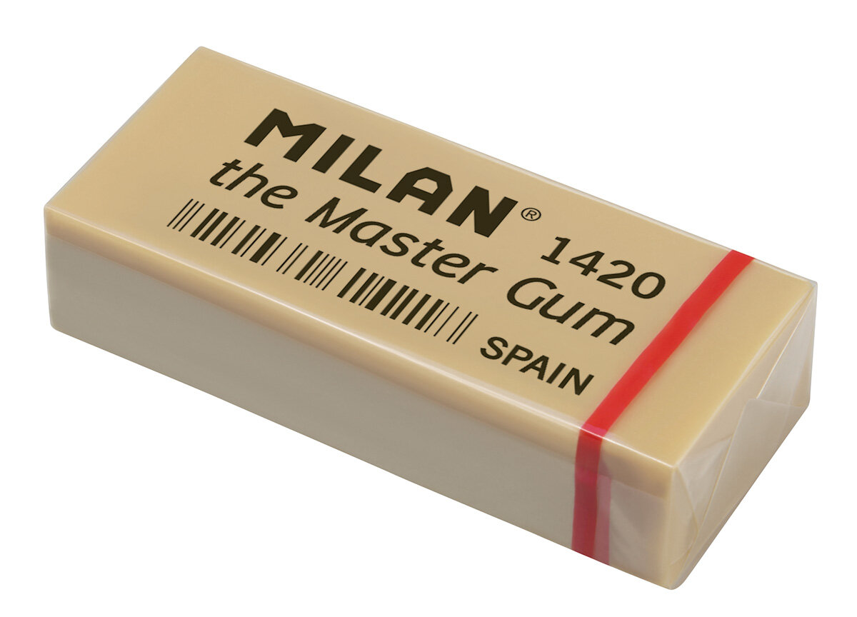 Ластик 5 шт. "Milan" Master Gum 1420 5.5х2.3х1.3 см CMM1420-05