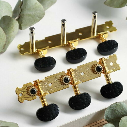 Комплект колковой механики золотой с черным 538₽
