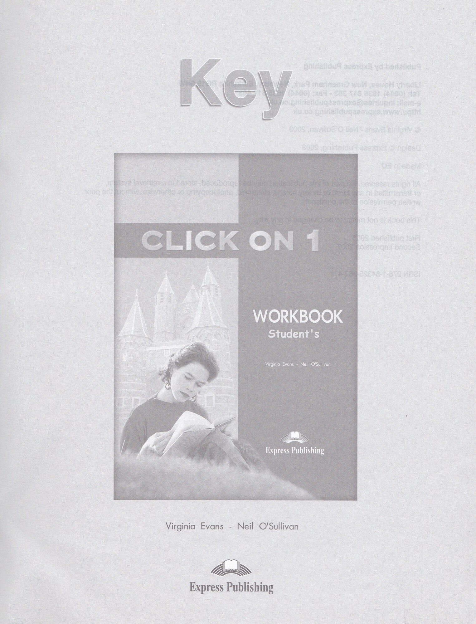 CLICK ON 1 Workbook key