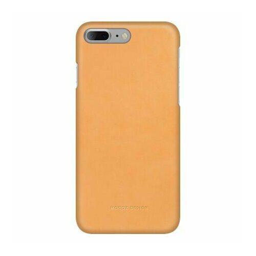 Чехол накладка Moodz Soft Leather Hard для iPhone 7 Plus / 8 Plus - Camel leather stephen hard landing