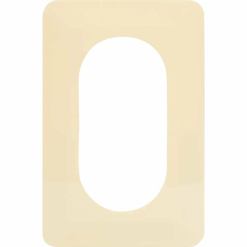 Накладка для розетки 2 2 поста цвет бежевый 382₽