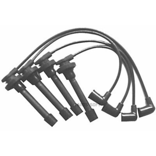 ALD A05018 компект проводов зажигания (черный сиикон) Honda CR-V 2.0 16V 99-02