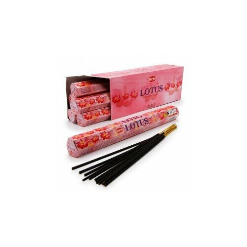 Hem Incense Sticks LOTUS (Благовония лотос, Хем), уп. 20 палочек.