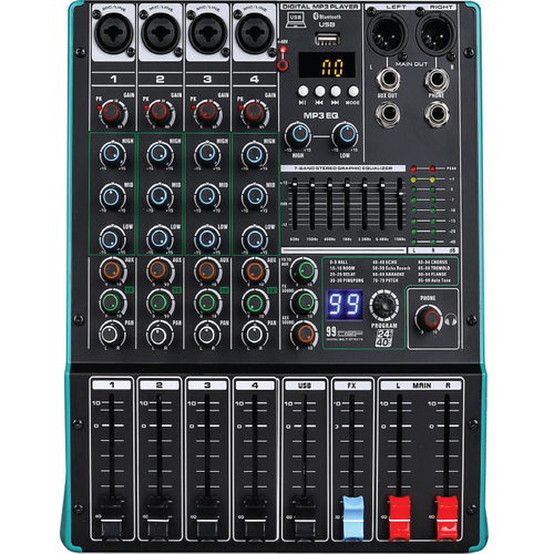 Аналоговый микшер Voxnite TM-4USB roland hs 5 микшерный пульт для бесшумных репетиций