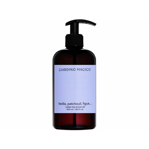 Бессульфатный гель для душа GIARDINO MAGICO Vanilla, patchouli, figue