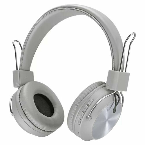 Беспроводные наушники накладные SODO SD-1001 Bluetooth AUX серый 96700₽