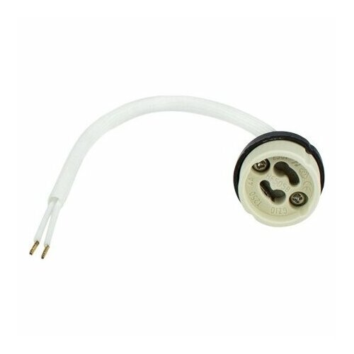 Розетка керамическая GU10 с тканевой изоляцией 88456 ScharnbergerHas 4034451884564 1704₽