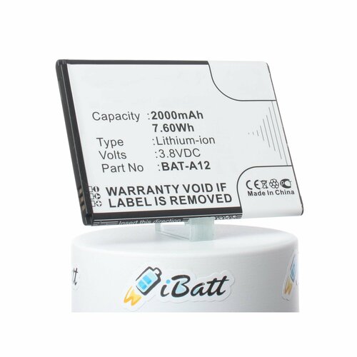 Аккумуляторная батарея iBatt 2000mAh для BAT-A12 1560₽
