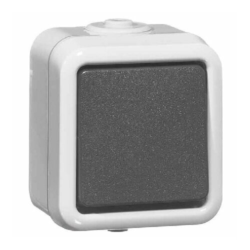 2-полюсный выключатель на поверхности, серый D 622 WAB – Peha – 00300211 – 4010105300215