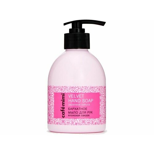 Бархатное мыло для рук Caf mimi Japanese sakura 590₽