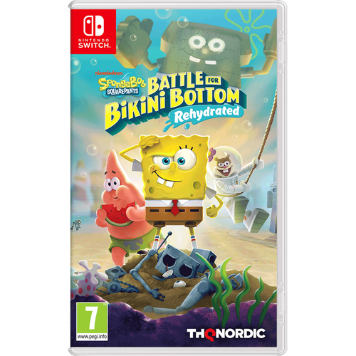 Игра Nintendo Switch - SpongeBob SquarePants. Battle for Bikini Bottom Rehydrated (русские субтитры)