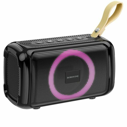 Портативная колонка Borofone BR17 (Bluetooth/USB/TF/FM/AUX/5Вт) черный