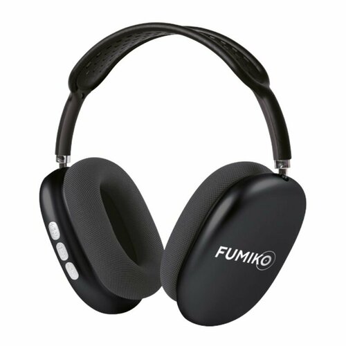 Полноразмерные беспроводные наушники Fumiko Neuro 4чBluetoothAUX черные 1000₽