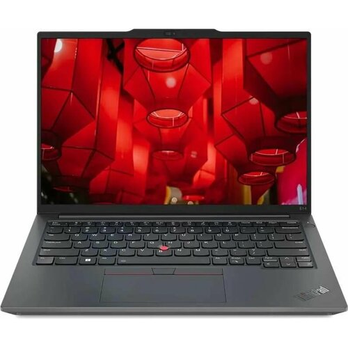 Ноутбук Lenovo ThinkPad E14 G5 21JSS0Y500, 14, IPS, AMD Ryzen 7 7730U 2ГГц, 8-ядерный, 16ГБ DDR4, 512ГБ SSD, AMD Radeon, без операционной системы, черный