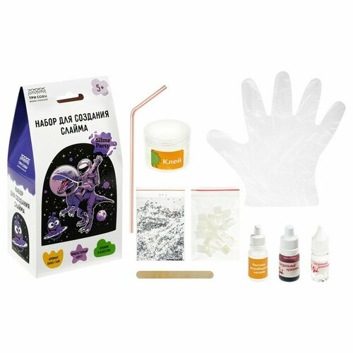 Набор для создания слайма Slime party Дино 821₽