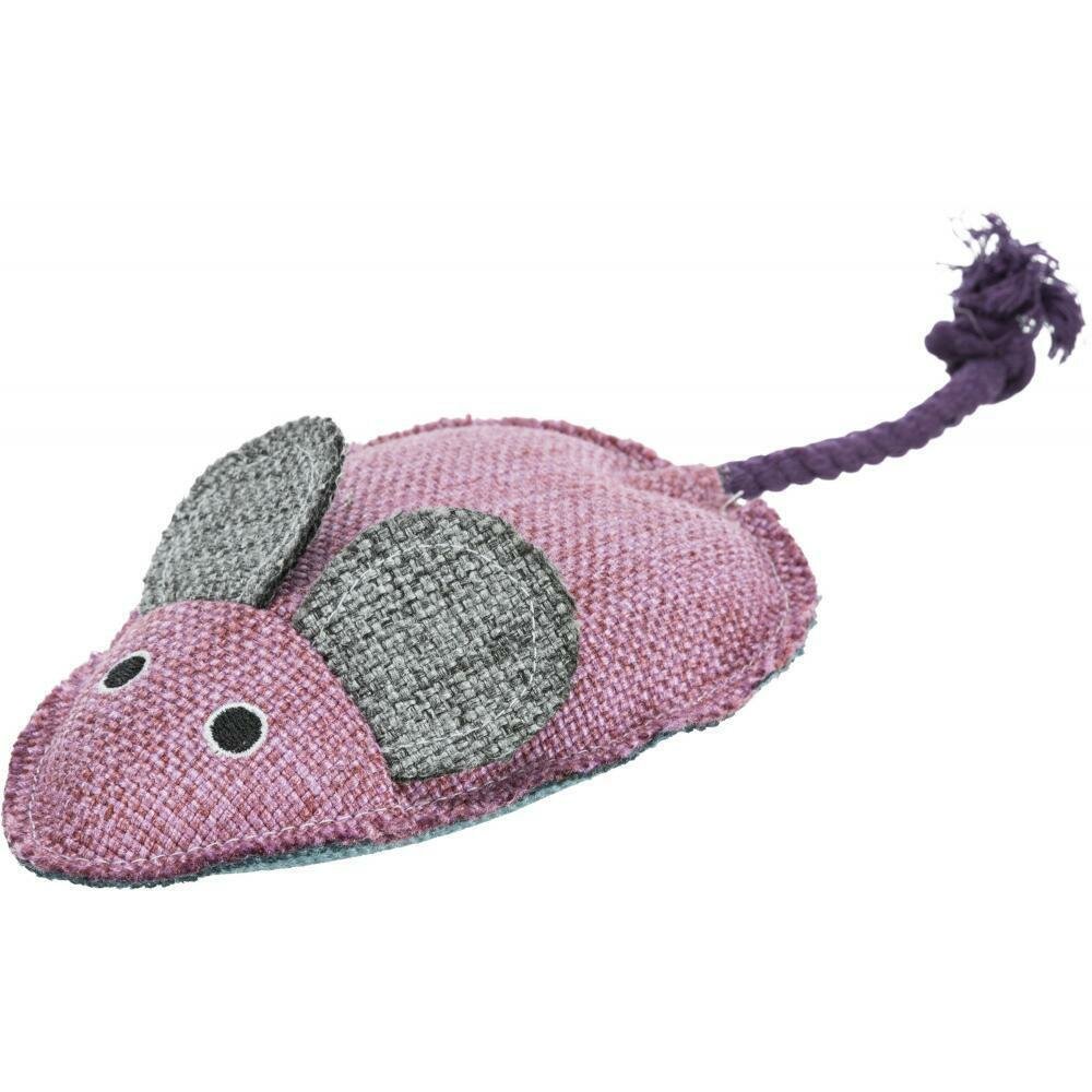 Trixie Игрушка для кошек Мышка XXL, ткань, 15 см - фото №3