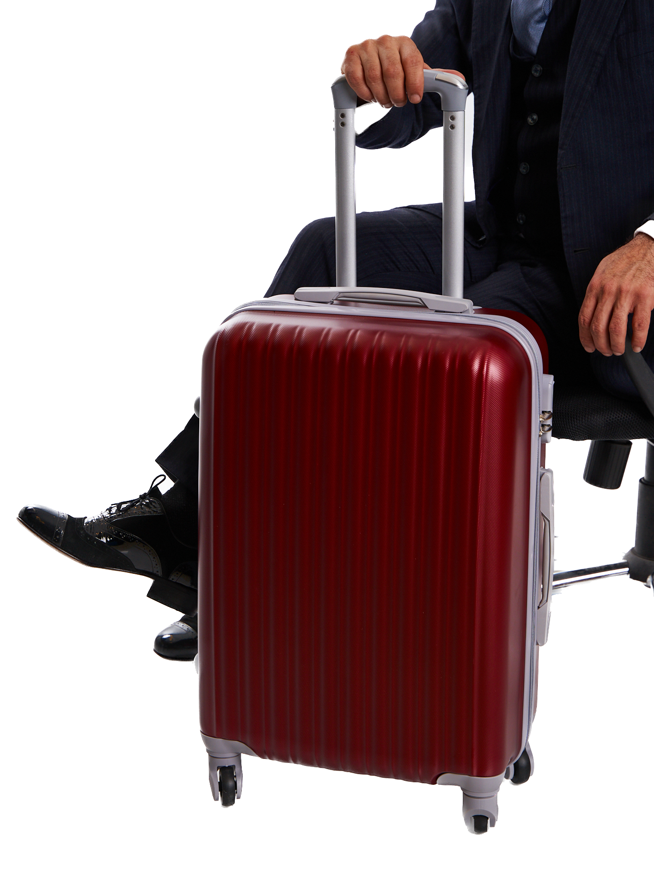 фото Чемодан King of King, цвет Бордовый. Размер S (ручная кладь)