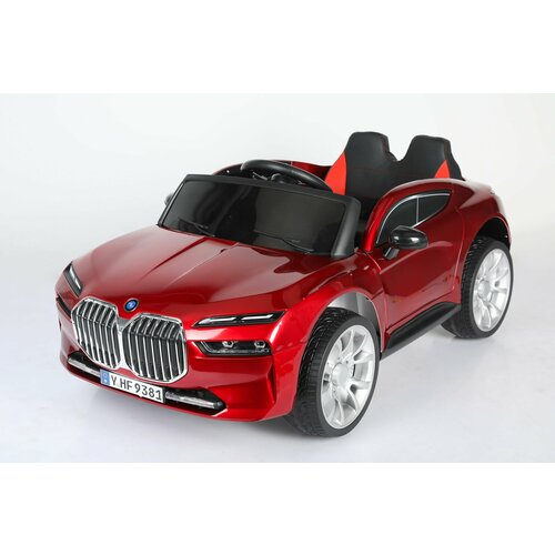 Детский электромобиль BMW i7 9381 полноприводный красный электромобиль полноприводный детский toyota lc300 3818 белый