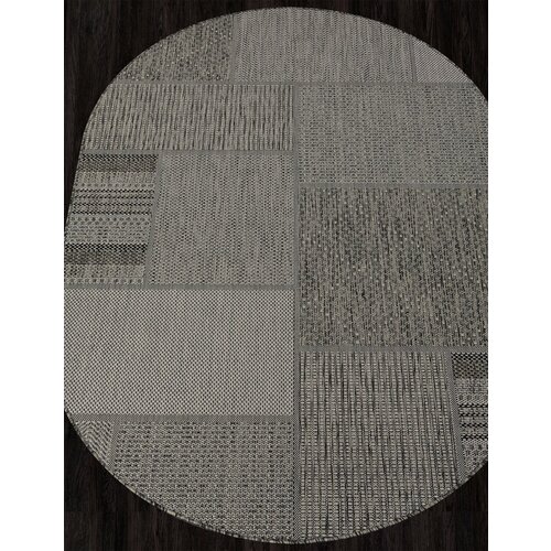 Ковер 506B5 - Овал Серый, Современный, Ковер на пол, в гостиную, спальню, в ассортименте, Турция, Бельгия, Россия (120 см. на 170 см.)