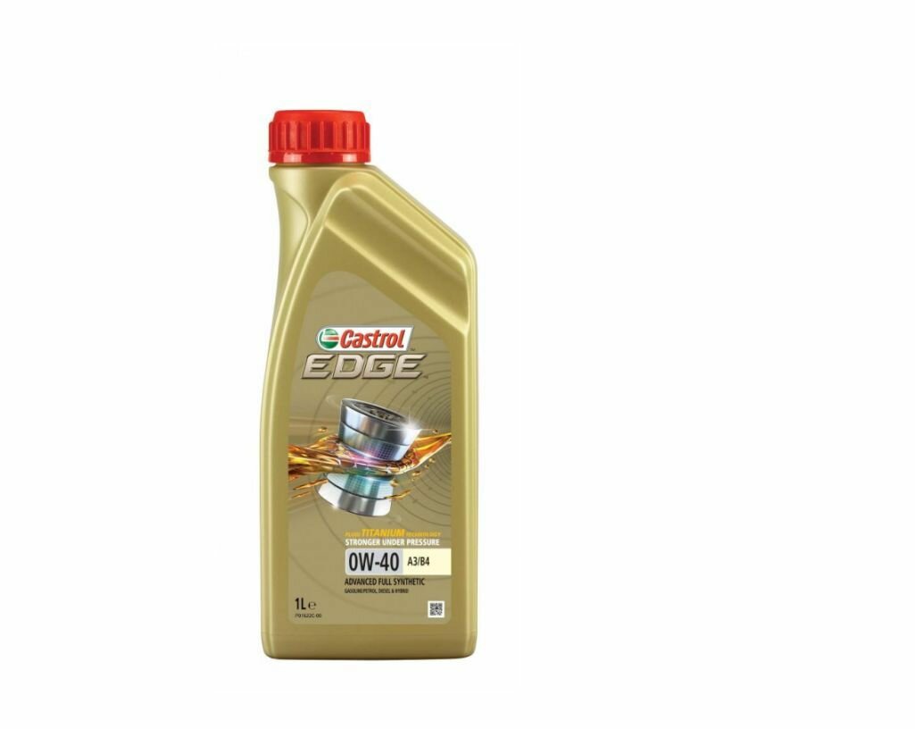 фото Синтетическое моторное масло Castrol Edge 0W-40 A3/B4