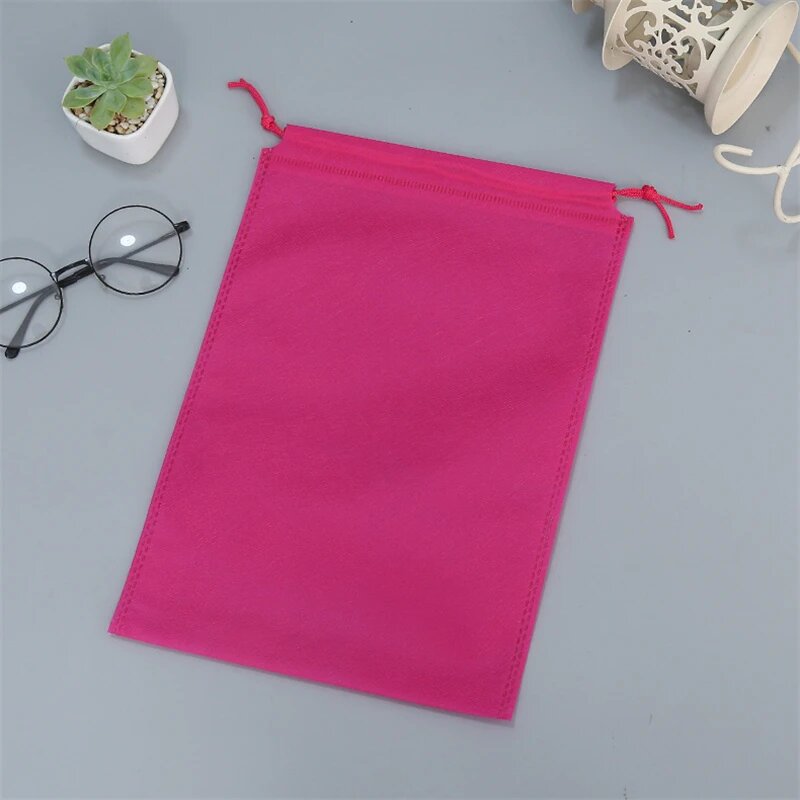СтоБаг нетканые сумки на шнурке 40 шт. Розовый 39x30cm Rose pink