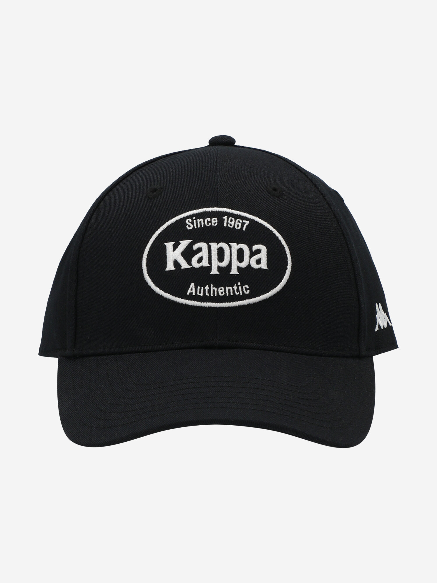 Бейсболка Kappa для мужчин и женщин, размер one size, черный — фото 1