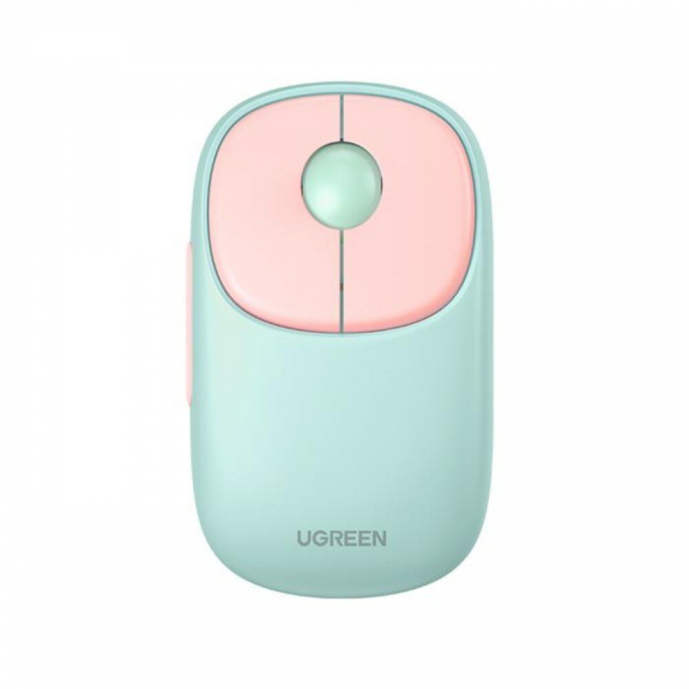 Беспроводная мышь UGREEN MU102 FUN+ Wireless Mouse 2.4GHz+BT Pink (15722)
