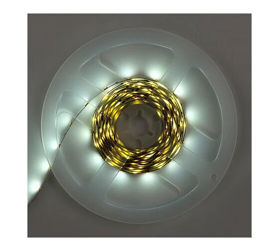 Комплект Светодиодная лента 4,8вт 12V IP20 5м теплый свет 3000K GLS-2835-60-4,8-PRO 500022 60 диодов/1м